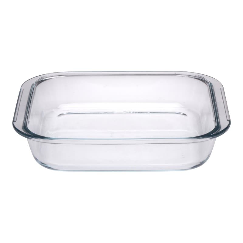 Alpina - Glass ovenproof dish 25.5x23x5 cm 1.8 L 2