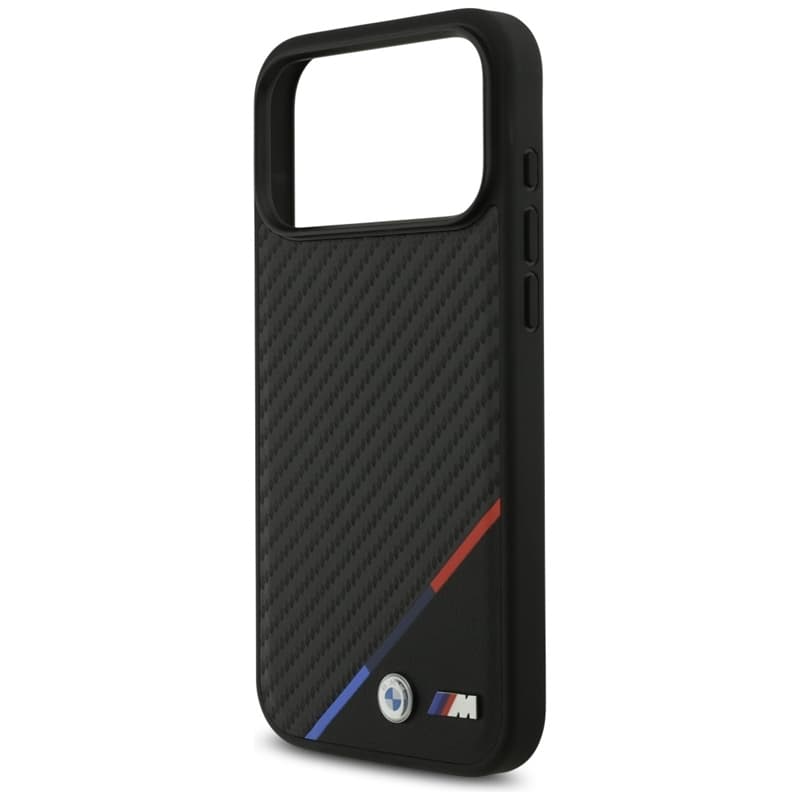 BMW M Carbon Tricolor Line MagSafe - Case iPhone 17 Pro Max (black) 6