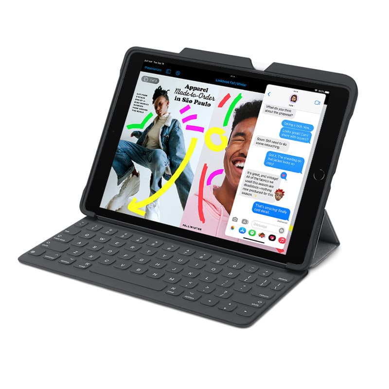 STM Dux Shell Duo - Case for iPad 10.2" (2021) / 8 (2020) / 7 (2019) (Black)  7