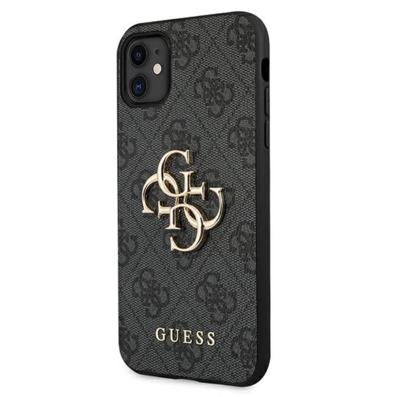Guess 4G Big Metal Logo - iPhone 11 Case (Grey) 2