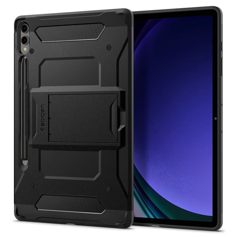 Spigen Tough Armor Pro - Case for Samsung Galaxy Tab S9+ 12.4" (Black) 2