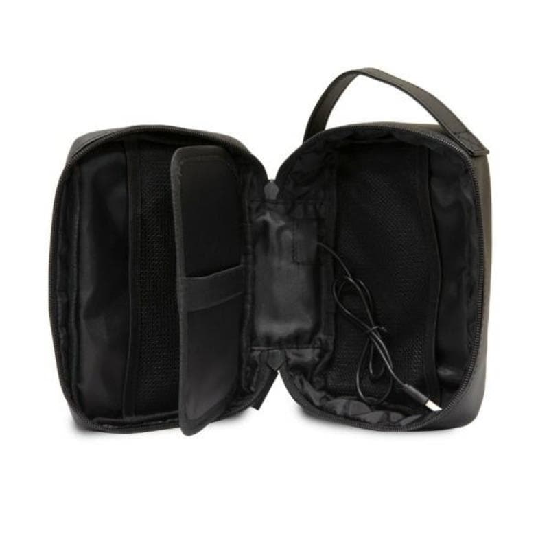 BMW Carbon&Perforated - Bag / organizer with external USB port (Black) 4