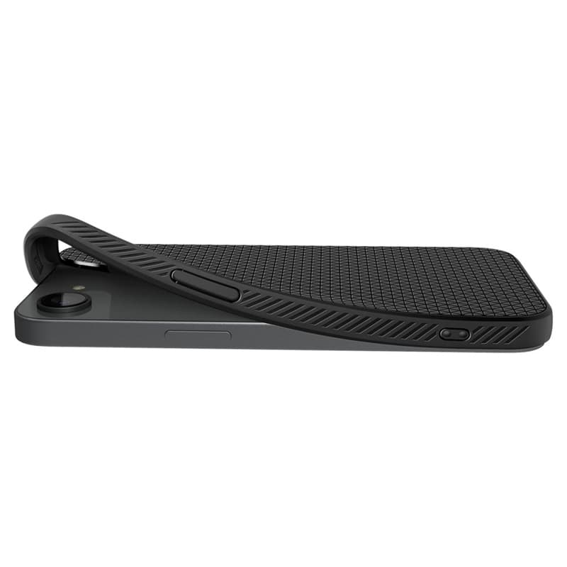 Spigen Liquid Air Mag MagSafe - Case for iPhone 17e / 16e (Matte Black) 8
