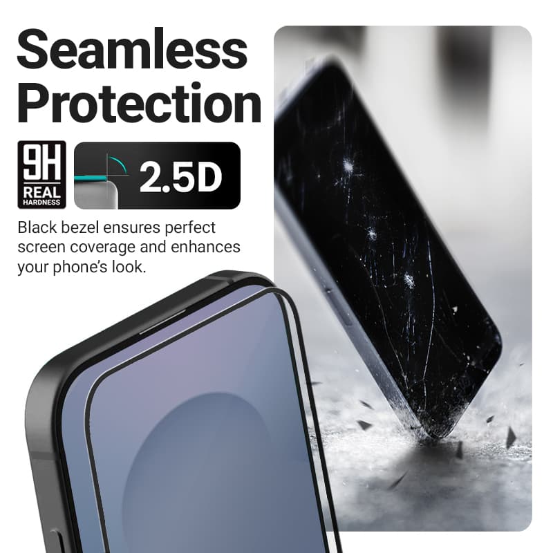 Crong 3D Armor Glass Lite - Full Glue Tempered Glass for Samsung Galaxy A36 / A37 / A56 / A57 / S24 FE / S25 FE 4