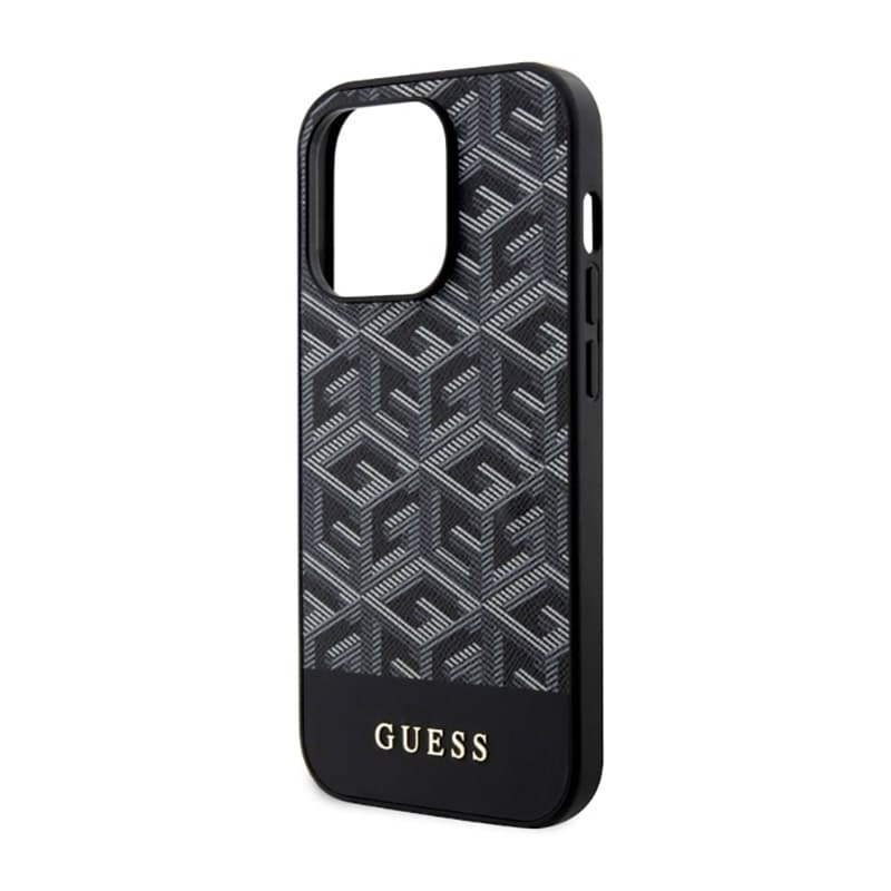 Guess GCube Stripes MagSafe - Case for iPhone 14 Pro (Black) 6