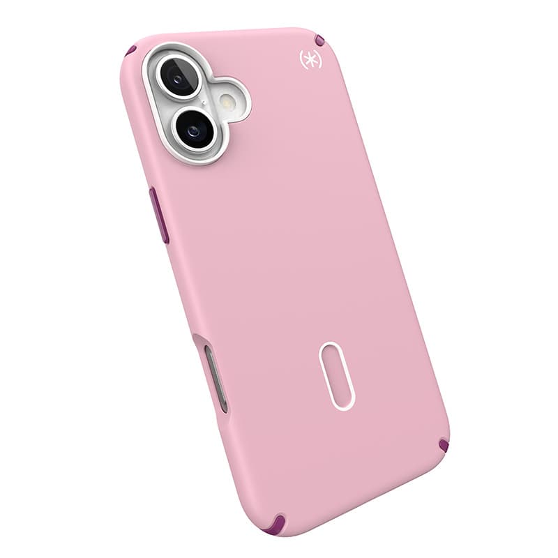 Speck Presidio2 Pro ClickLock & MagSafe - iPhone 16 Plus Case (Wednesday Pink / Boysenberry Purple / White) 8