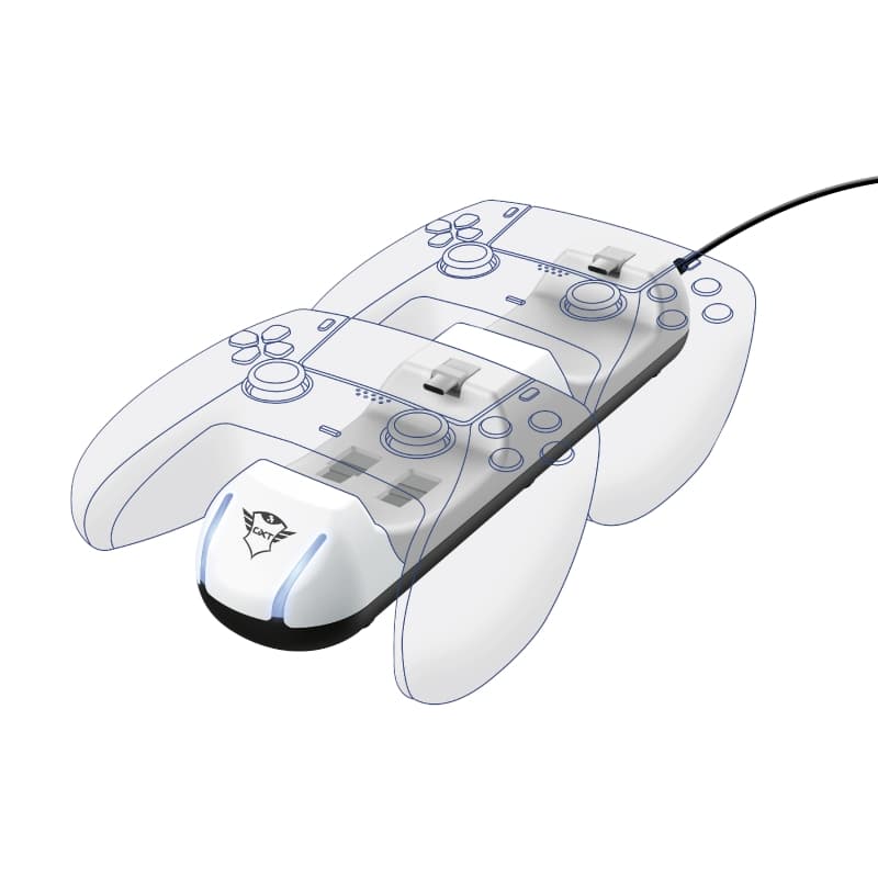 Trust GXT250 - Charger for 2 PS5 Pads 2