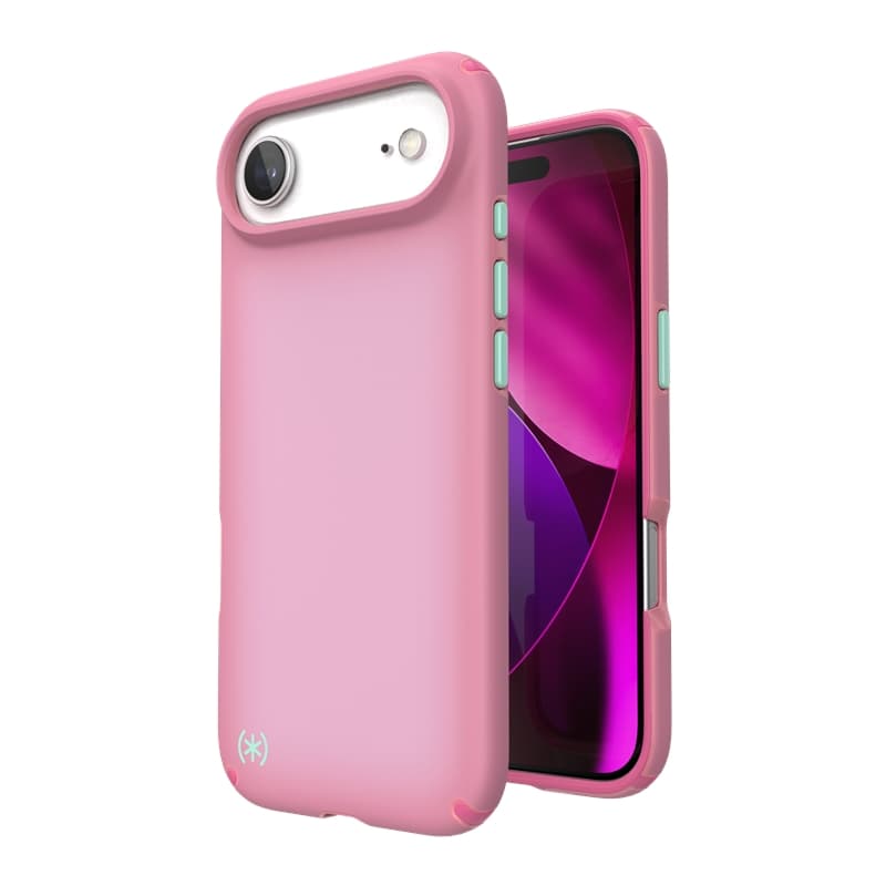 Speck Presidio Lux MagSafe - iPhone Air Case (Ibis Pink / Dark Ibis / Kanon Green) 1