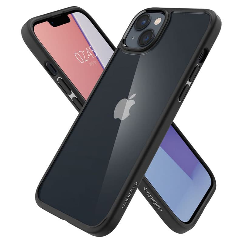 Spigen Ultra Hybrid - Case for iPhone 14 (Black) 2