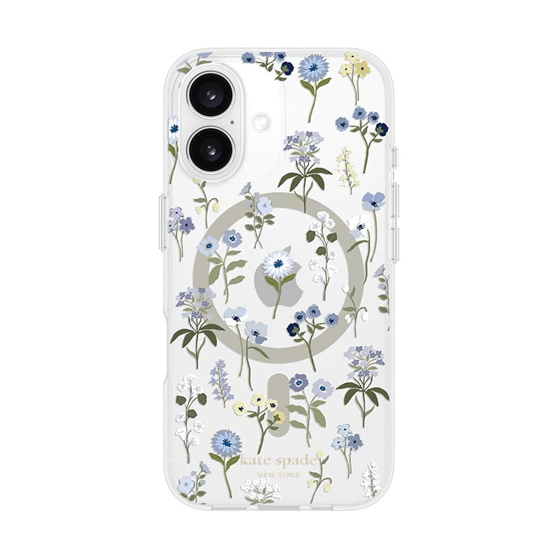 Kate Spade New York Protective MagSafe - Case for iPhone 16 (Precious Bloom) 2