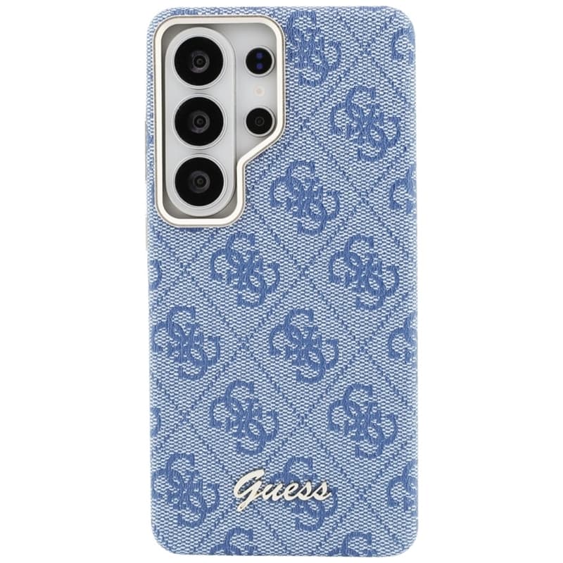 Guess 4G Script MagSafe - Samsung Galaxy S26 Ultra Case (Blue) 3