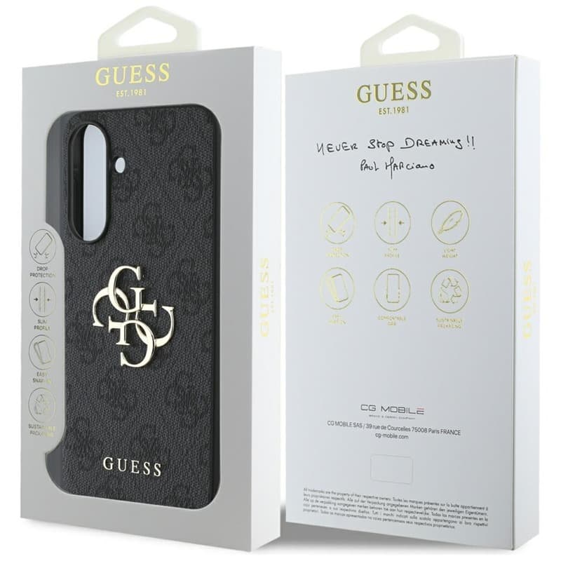 Guess Big 4G Logo Classic Logo - Case for Samsung Galaxy A36 5G (black) 7