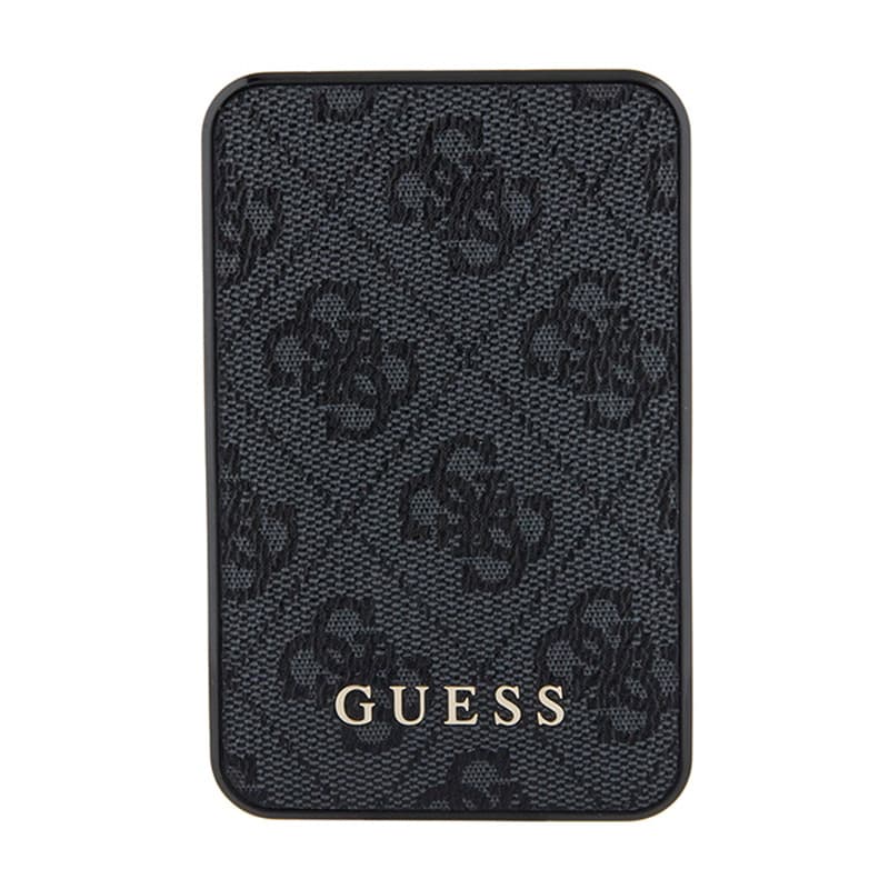 Guess 4G Leather Metal Logo - Power Bank 5000 mAh 15W (black) 2