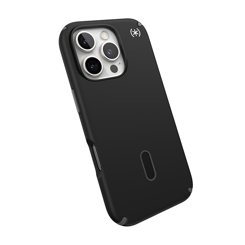 Speck Presidio2 Pro ClickLock & MagSafe - iPhone 16 Pro Case (Black / Slate Gray / White) 8