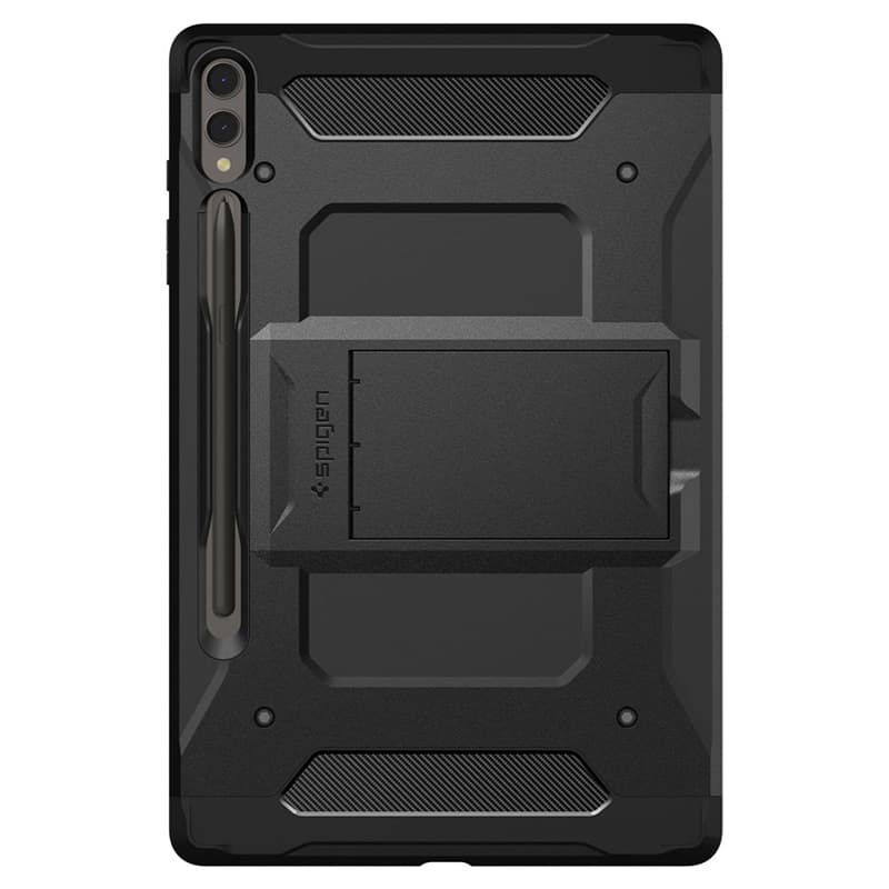 Spigen Tough Armor Pro - Case for Samsung Galaxy Tab S9+ 12.4" (Black) 3