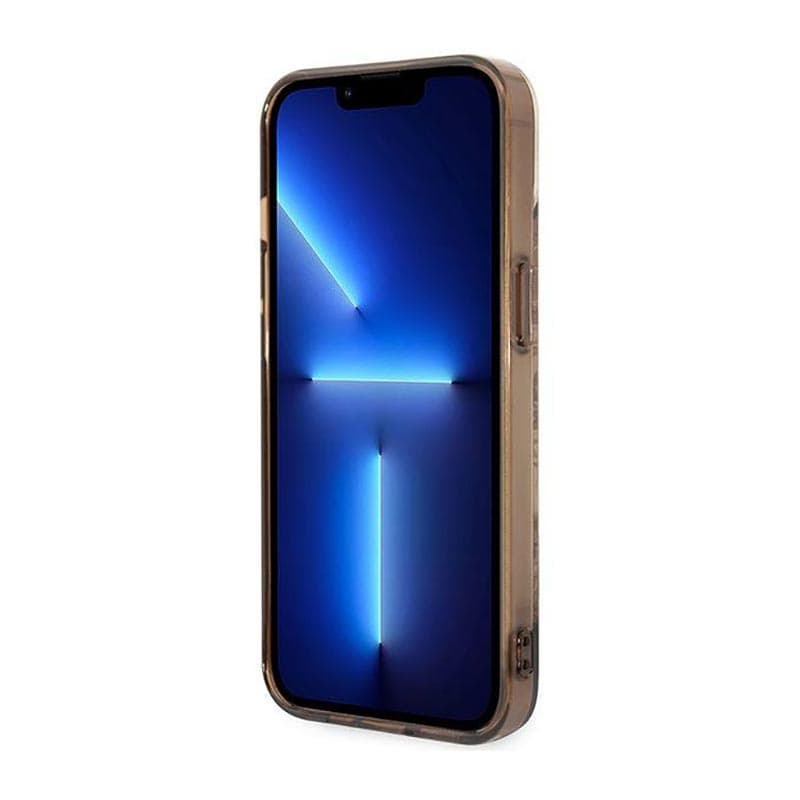 Guess Porcelain Collection - Case for iPhone 14 Plus (Ochre) 5