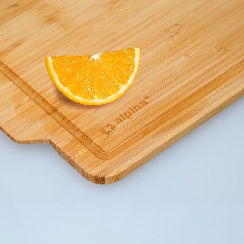 Alpina - Bamboo Wood Chopping Board 36x26 cm 6