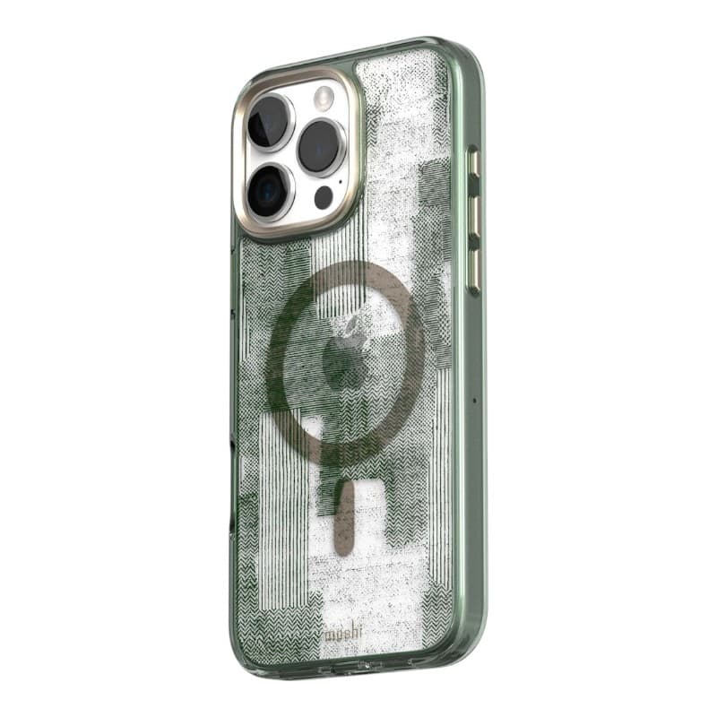 Moshi iGlaze MagSafe - Case for iPhone 16 Pro (Sunlit Green) 2