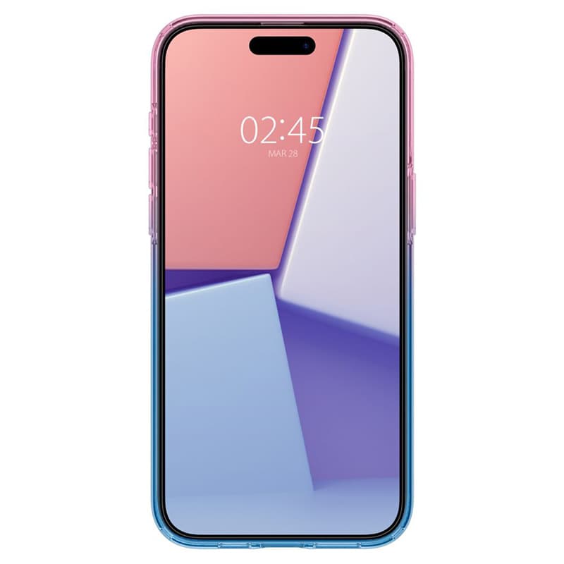 Spigen Liquid Crystal Glitter - Case for iPhone 15 Pro (Gradation Pink) 2