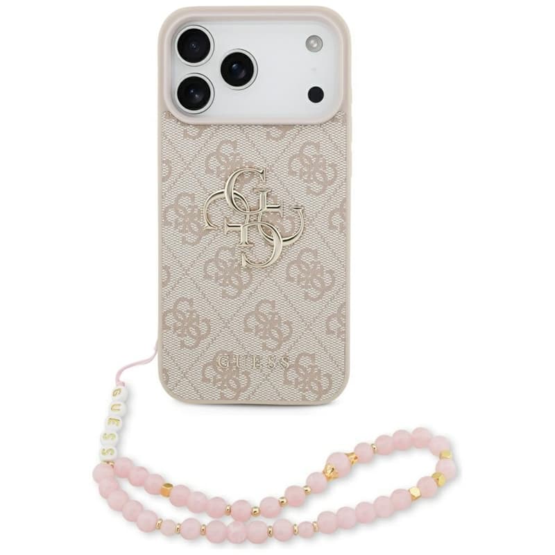 Guess 4G Strap 4G Classic Logo - Case iPhone 17 Pro Max (Pink)