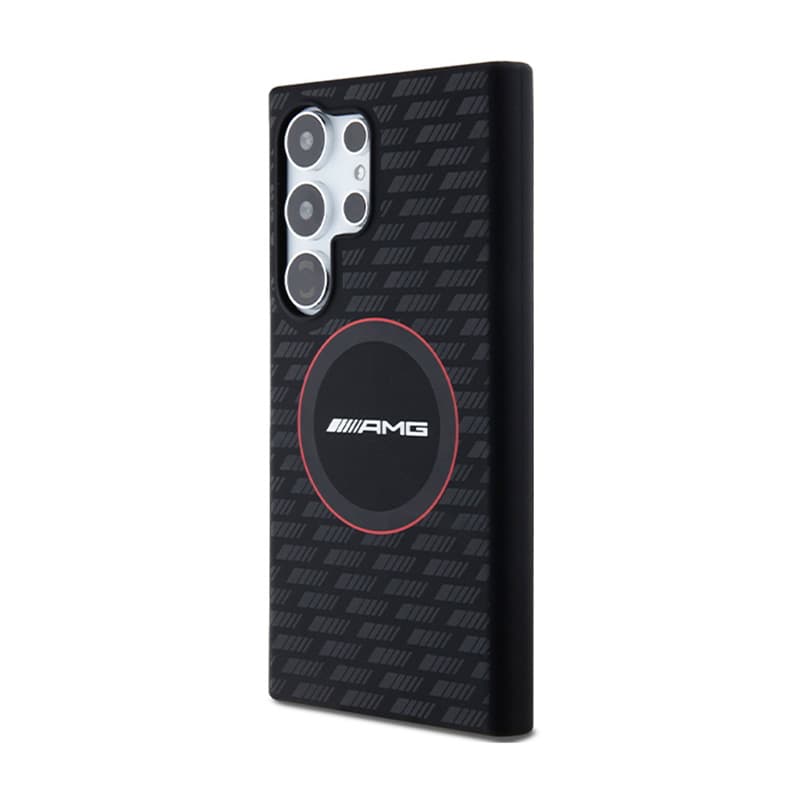 AMG Silicone Carbon Pattern MagSafe - Samsung Galaxy S24 Ultra case (black) 2
