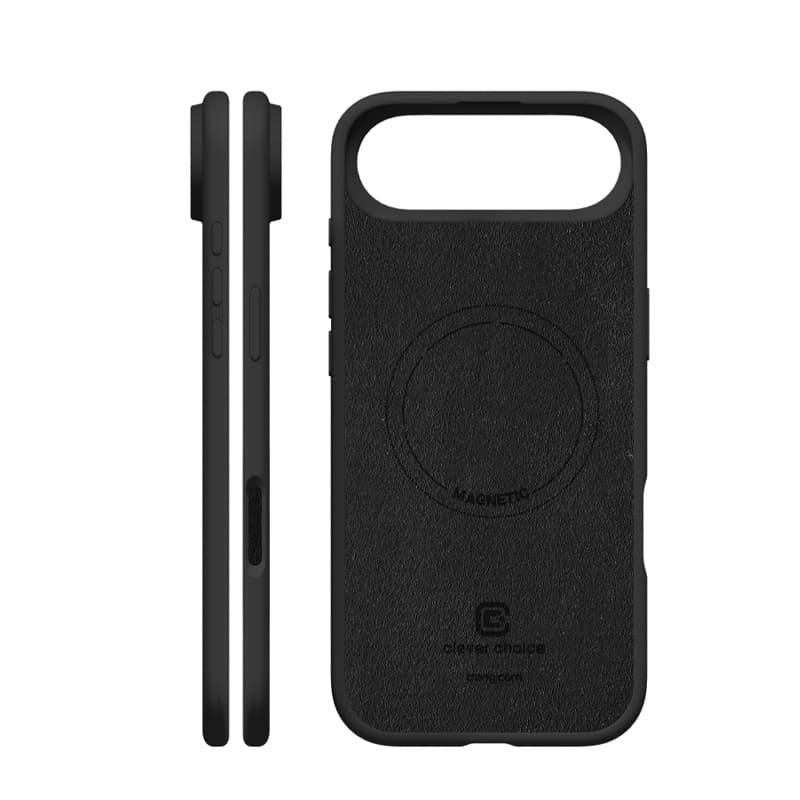 Crong Color Cover Magnetic - MagSafe iPhone Air Case (Black) 2