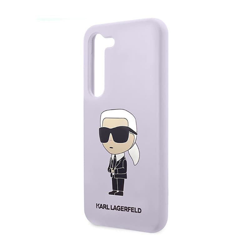 Karl Lagerfeld Silicone NFT Ikonik - Case for Samsung Galaxy S23+ (Purple) 6