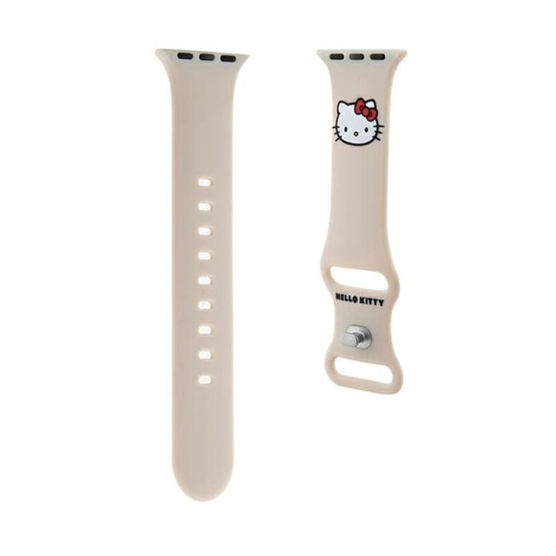 Hello Kitty Silicone Kitty Head - Strap for Apple Watch 38/40/41 mm (beige) 3