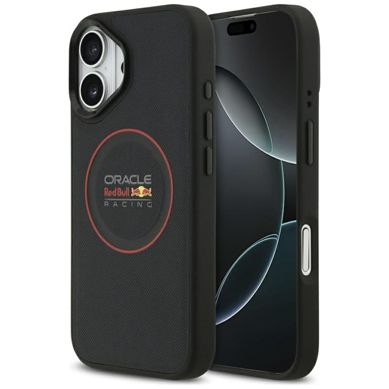 Red Bull Meshed Red Ring & Metal Buttons MagSafe - iPhone 17 Case (Navy Blue)