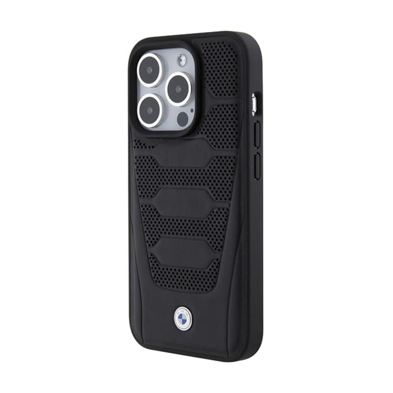 BMW Leather Seats Pattern - Case for iPhone 15 Pro Max (Black) 2