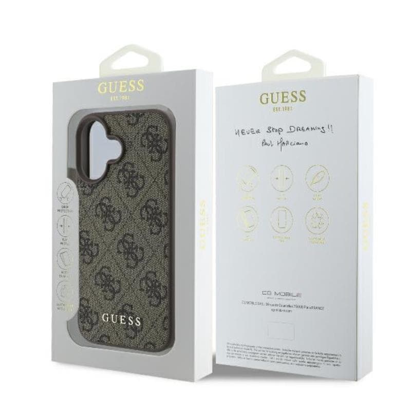 Guess 4G Classic - Case iPhone 16 Plus (brown) 8