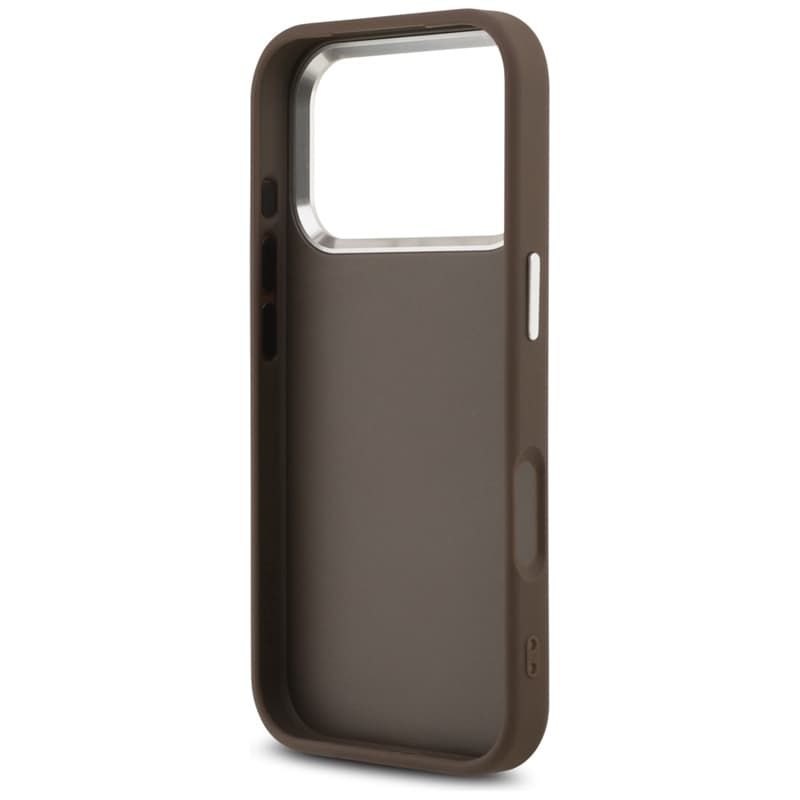 Guess 4G Big 4G Classic Logo - Case iPhone 17 Pro (Brown / Silver) 7