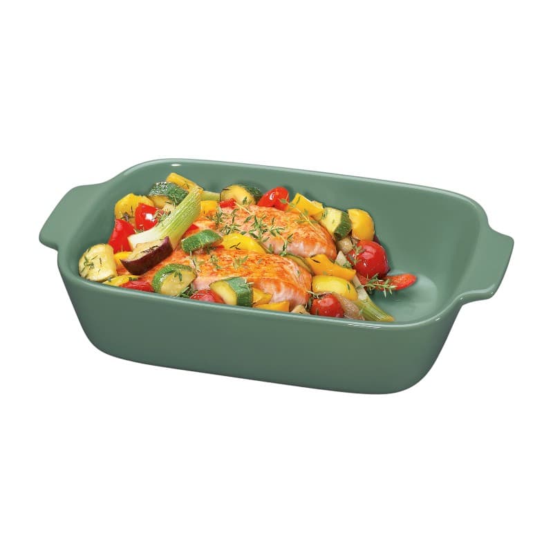 Küchenprofi Porto – Ceramic roasting dish / baking dish 30×19×6.5 cm (green) 3