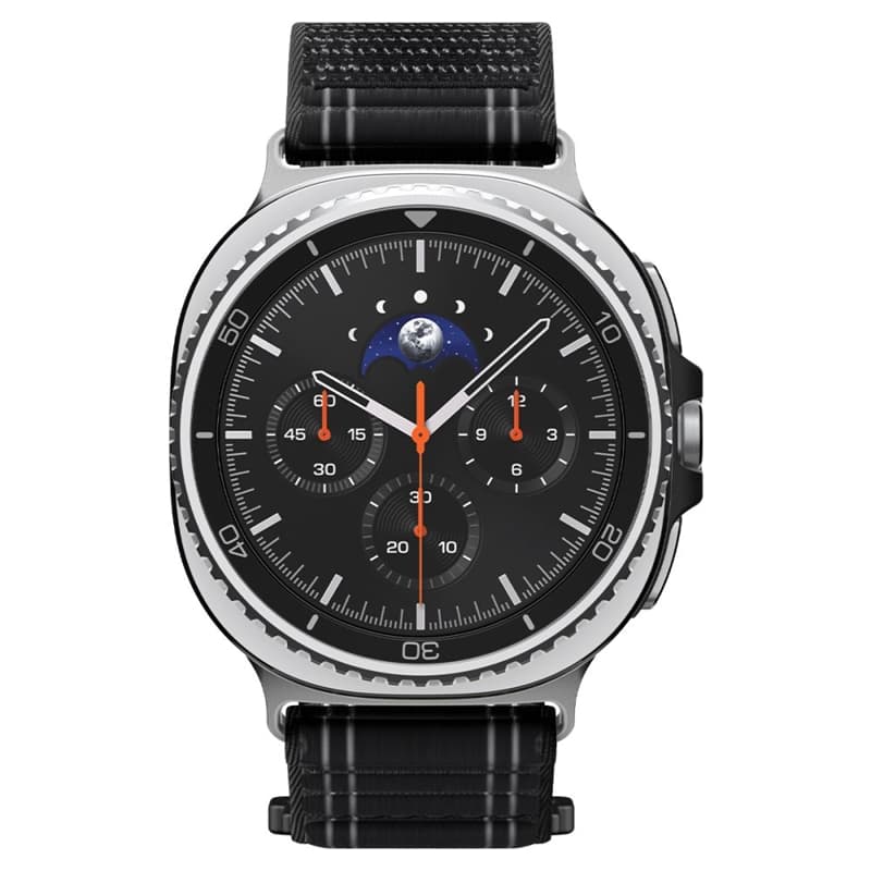 Spigen WBF0 Band - Strap for Samsung Galaxy Watch 8 / 8 Classic 40 / 44 / 46 mm (Black) 2