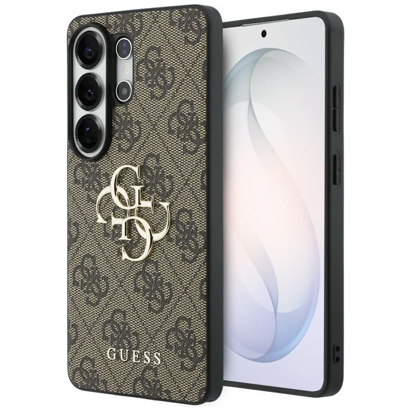 Guess 4G Big Metal Logo - Samsung Galaxy S26 Ultra Case (Brown) 1