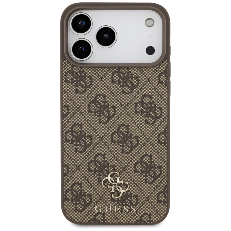 Guess 4G Small 4G and Classic MagSafe - Case iPhone 17 Pro Max (brown) 3