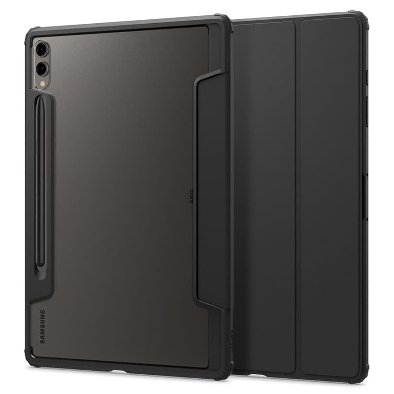 Spigen Ultra Hybrid Pro - Case for Samsung Galaxy Tab S9+ 12.4" (Black) 2