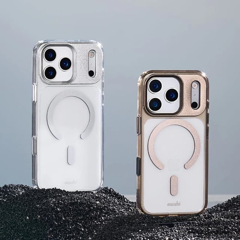Moshi iGlaze MagSafe - Case iPhone 17 Pro Max (Luna Silver) 4