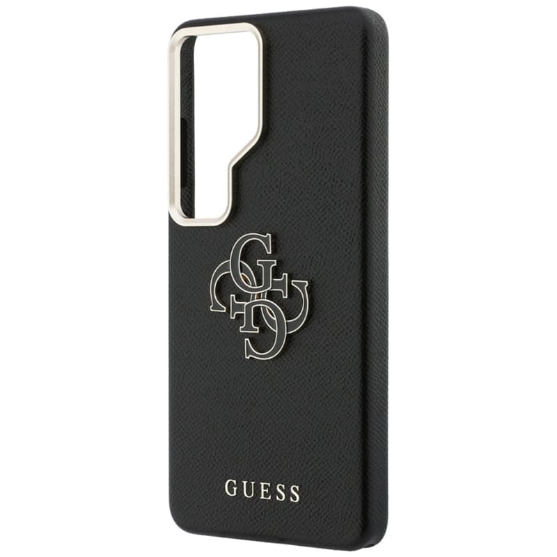 Guess Grained Big 4G Metal Logo - Samsung Galaxy S26 Ultra Case (Black) 6