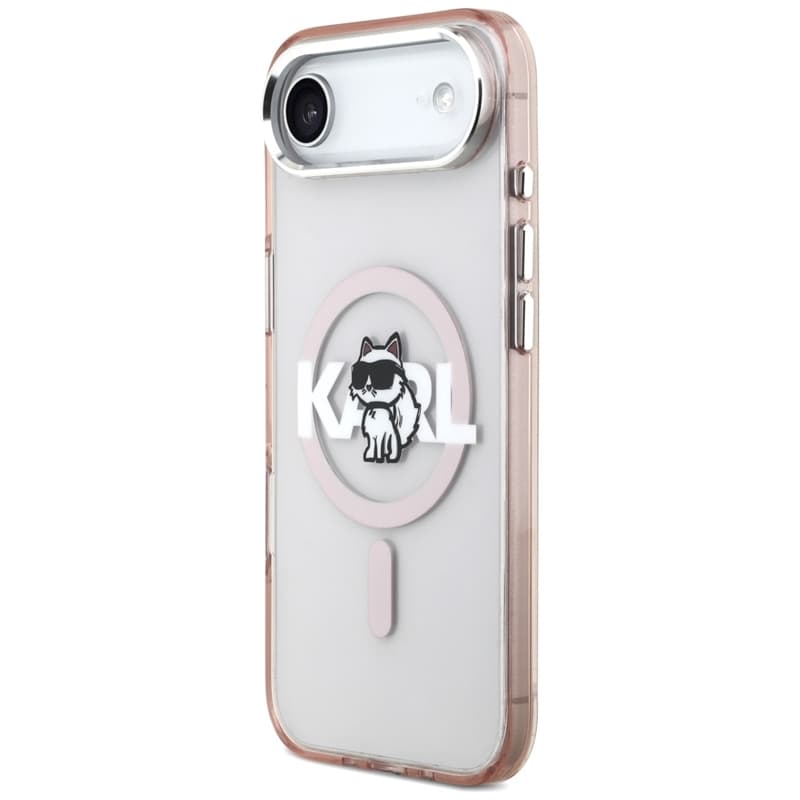 Karl Lagerfeld IML Choupette Sketch Logo MagSafe - Case iPhone Air (pink) 2