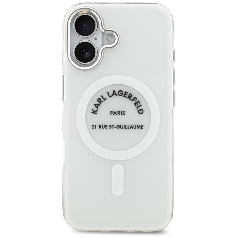 Karl Lagerfeld IML Karl RSG Logo MagSafe - Case for iPhone 17 (transparent) 3