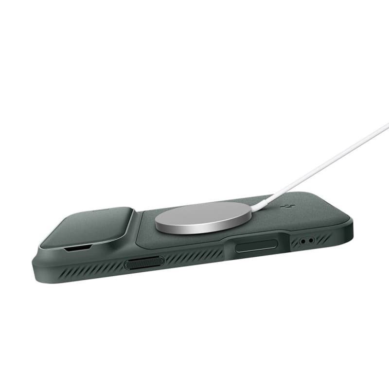 Spigen Optik Armor Mag MagSafe - Case for iPhone 17 Pro Max (Abyss Green) 7