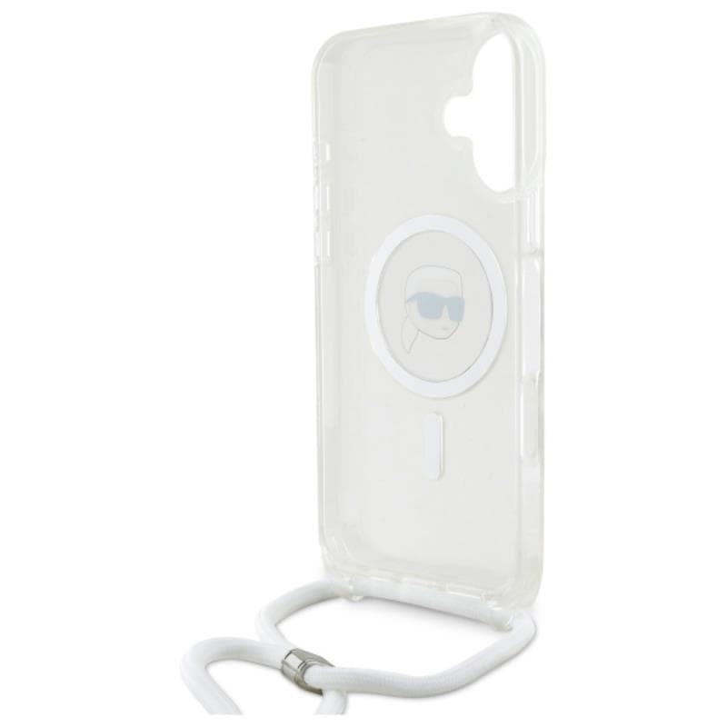 Karl Lagerfeld Crossbody IML Karl Head MagSafe - Case for iPhone 16 (transparent) 6