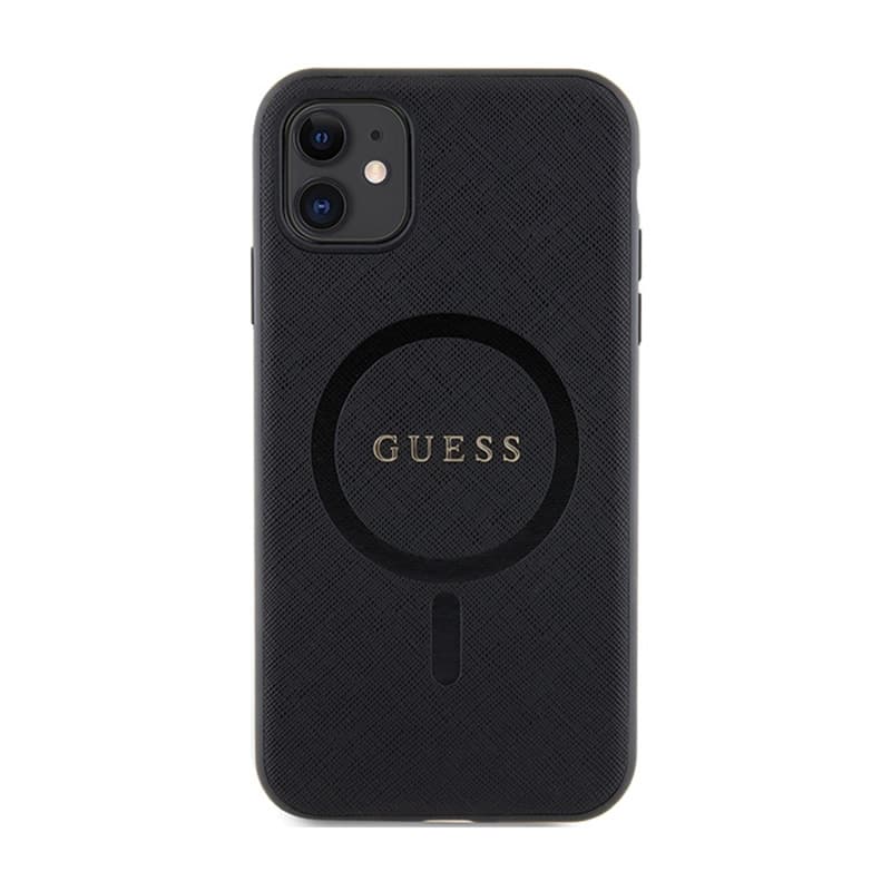 Guess Saffiano MagSafe - Case iPhone 11 (black) 3