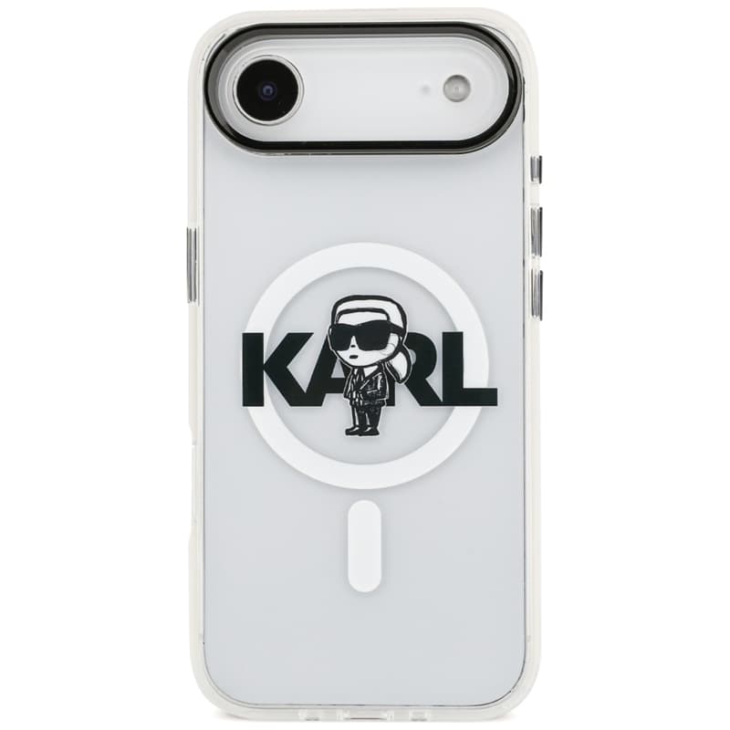 Karl Lagerfeld IML Karl Sketch Logo MagSafe - Case iPhone Air (transparent) 3