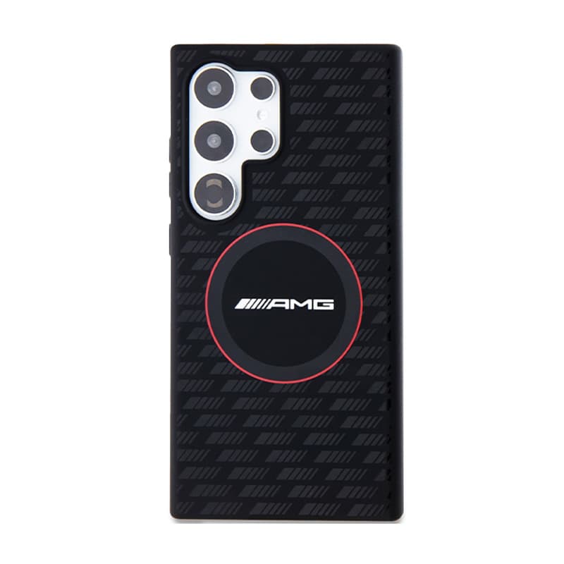 AMG Silicone Carbon Pattern MagSafe - Samsung Galaxy S24 Ultra case (black) 3