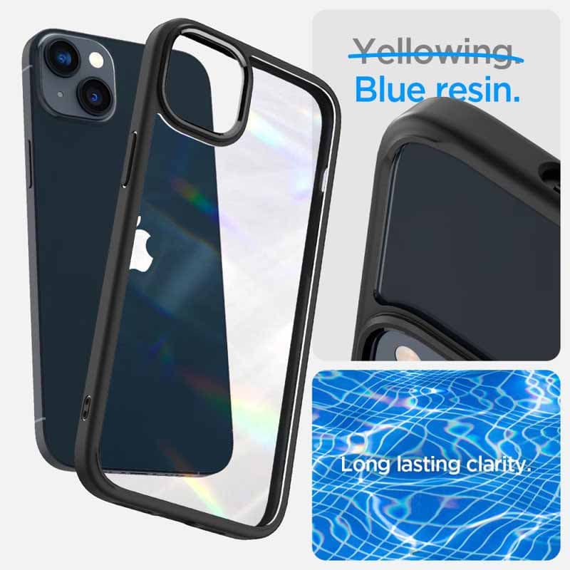 Spigen Ultra Hybrid - Case for iPhone 14 (Black) 8