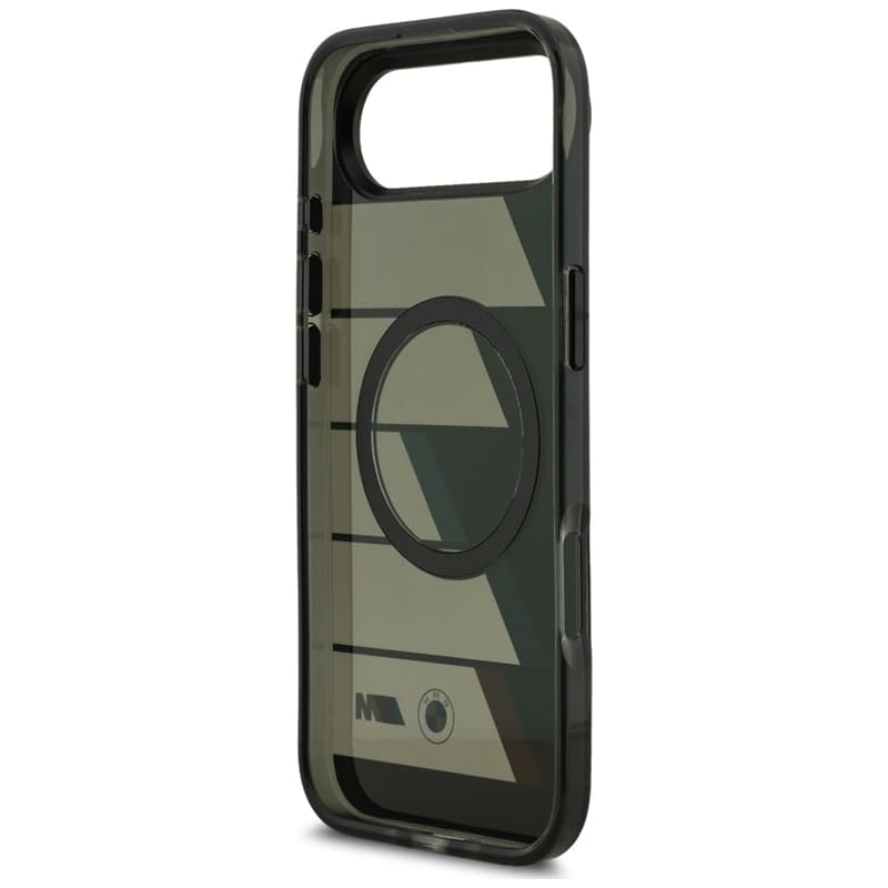 BMW M IML Metal Buttons Tricolor Lines MagSafe - Case iPhone Air (black) 7