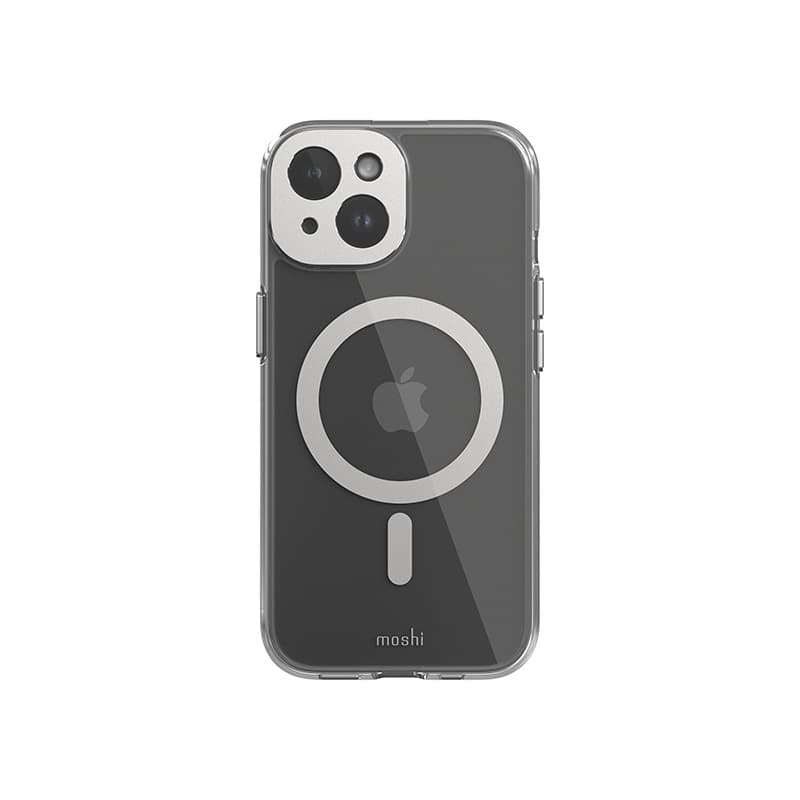 Moshi iGlaze MagSafe - Case for iPhone 15 (Luna Silver) 1