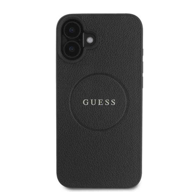Guess Grained Ring MagSafe - Case iPhone 16 Plus (black) 3